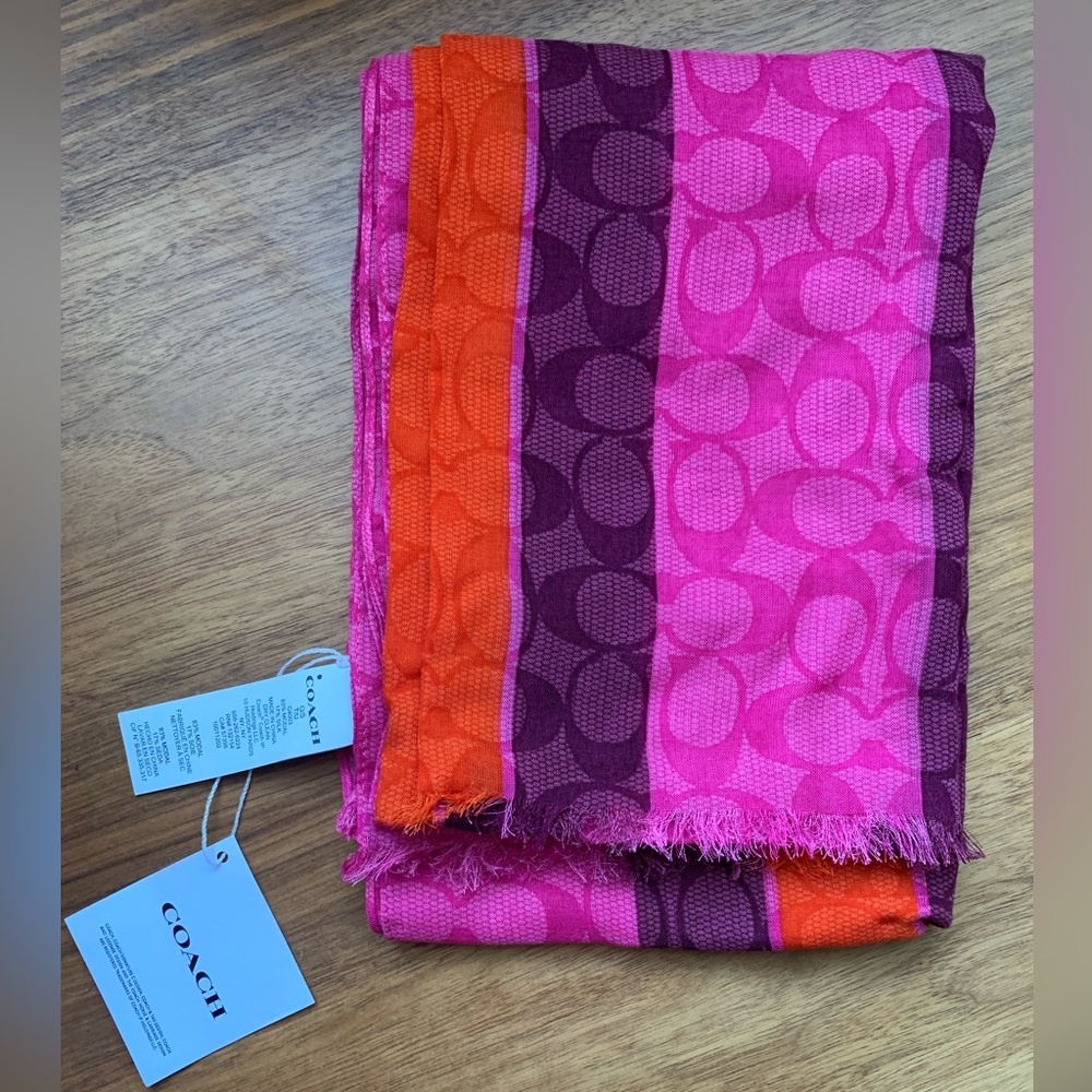 NWT Coach Scarf - Great Christmas Gift!